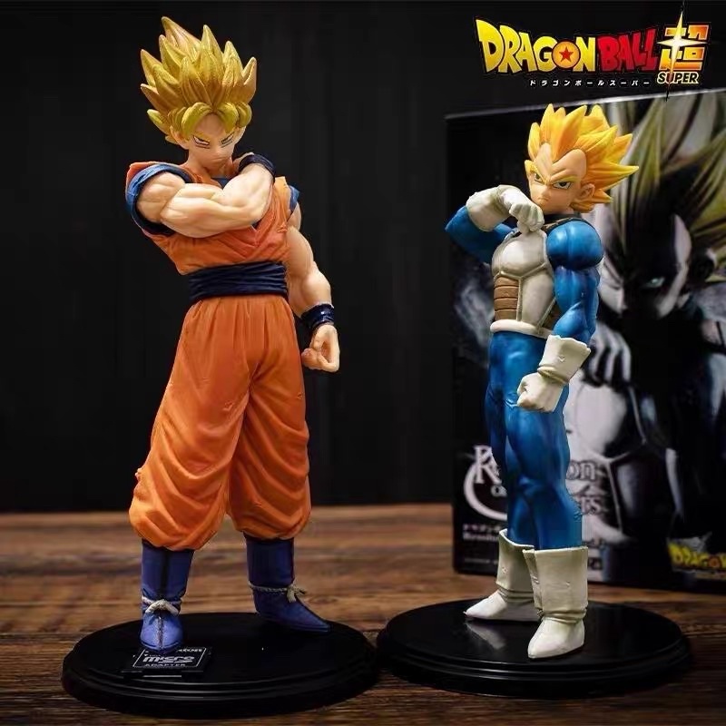 Mô hình Figure Dragon Ball - Mô hình Son Goku Vegeta 20cm bằng PVC cao cấp