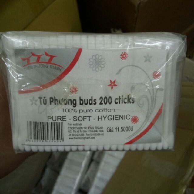 Bông ngoáy tai túi