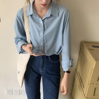 Áo sơ mi pastel mùa hè vải cotton lụa - AV825