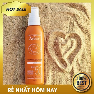 Xịt chống nắng Avene Very High Protection Spray SPF 50+ chính hãng