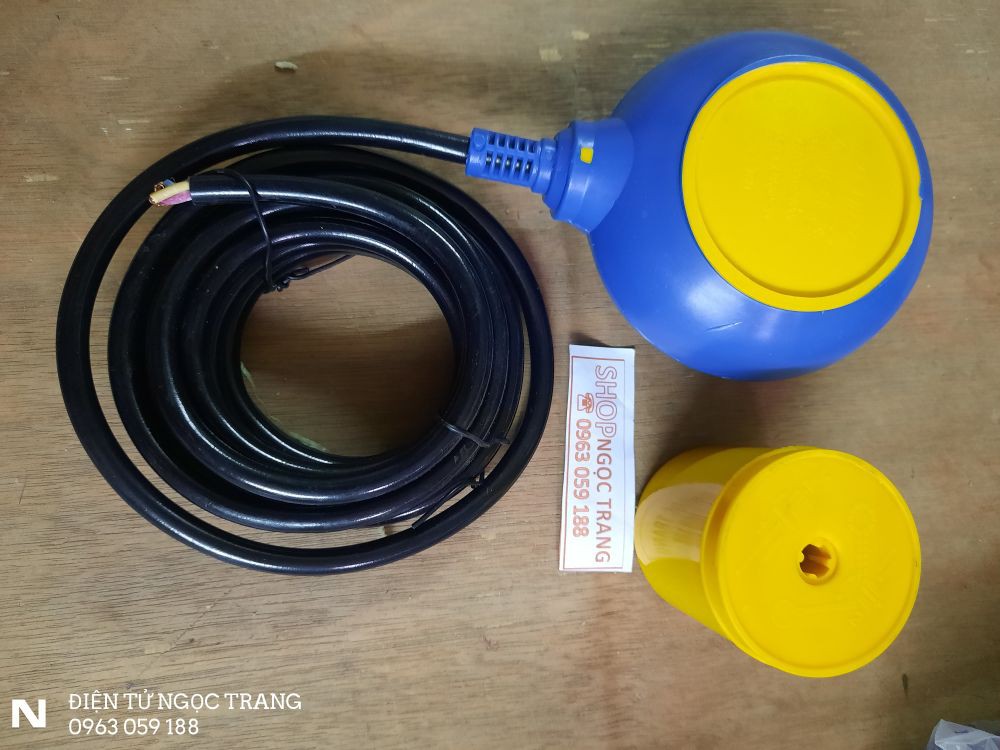 Phao Bơm Điện Chống Cạn Chống Tràn Tròn Loại Tốt Dài 3 Mét - Giá 1 Chiếc
