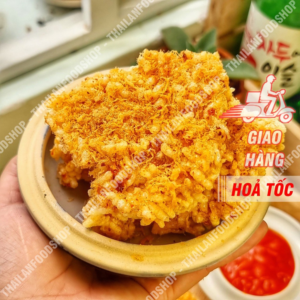 Cơm Cháy Chà Bông Chay Siêu Siêu Ngon (Cơm Cháy Chay) Túi 180gr