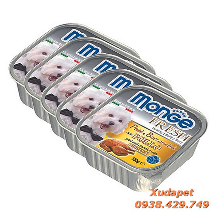 Pate cho chó thơm ngon đến từ thương hiệu Ý Monger - Xudapet - PT024