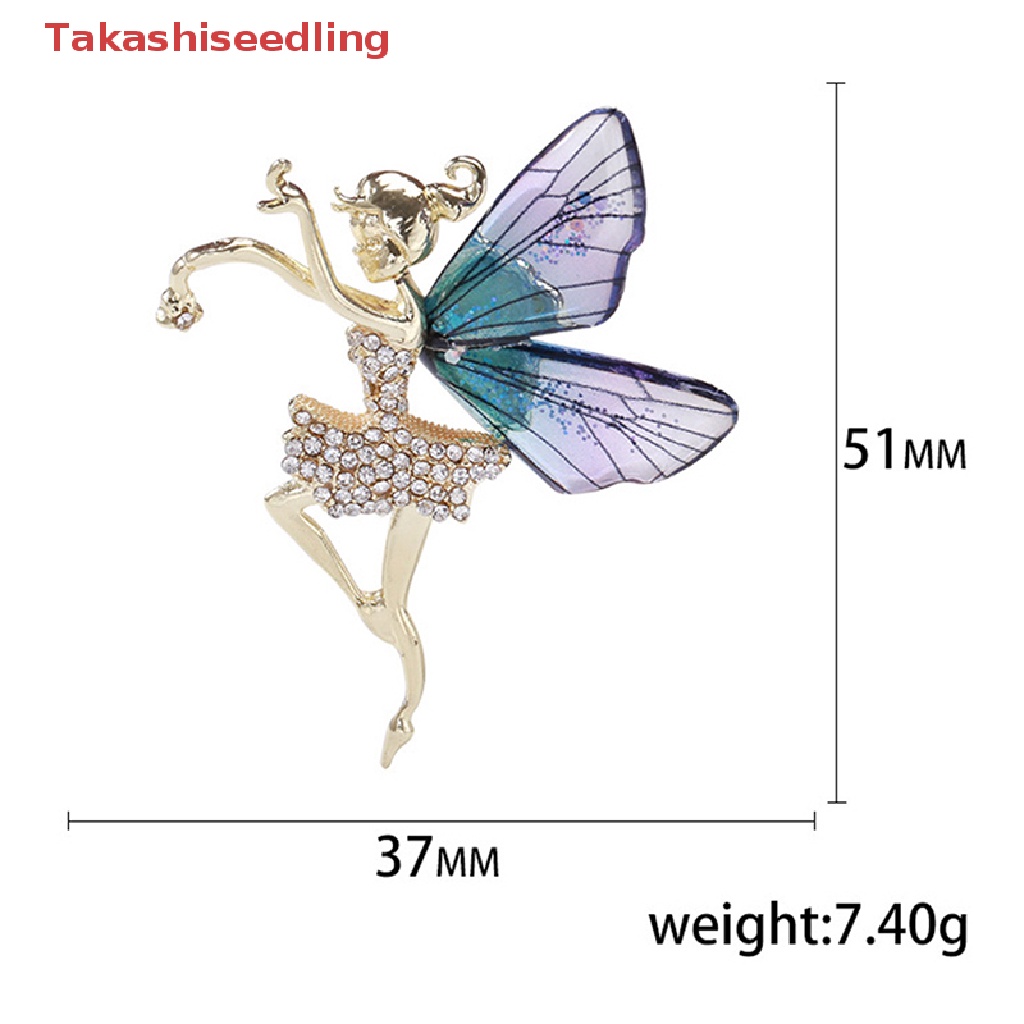 1 Ghim Cài Áo Hình Côn Trùng Yêu Tinh Dễ Thương