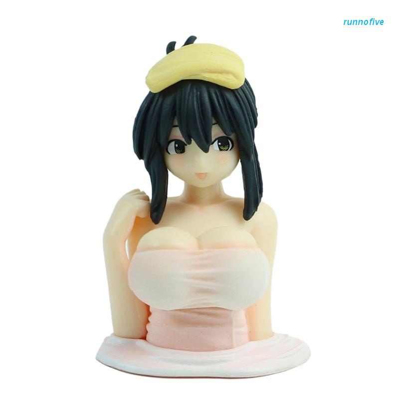 Mô hình nhân vật hoạt hình trang trí xe hơi 6cm