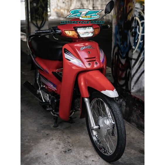 Choá đèn pha led 2 tầng chính hãng ZHIPAT dành cho xe wave 100, 110 110s wave Thái lan LEGENDARY