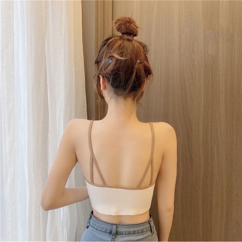 Áo Bra Nữ - Áo Ngực Khóa Kéo Kèm Mút Mỏng - Bra Nâng Ngực Kingshop B3309