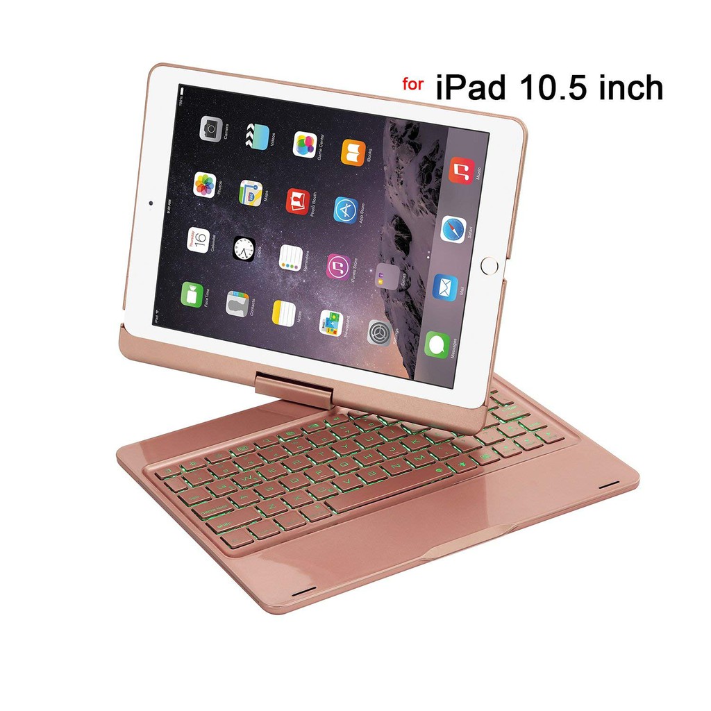 Bàn phím Bluetooth cho Ipad pro 10.5 xoay 360 độ