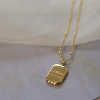 Dây chuyền mạ VÀNG THẬT cao cấp - Charm