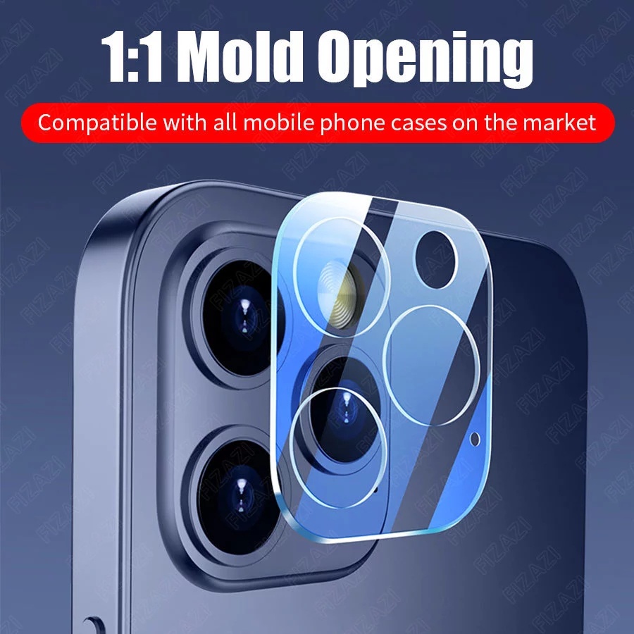 Kính CườNg LựC BảO Vệ ỐNg KíNh Camera 3D HD Cho iPhone 13 Pro / Pro Max iPhone 12