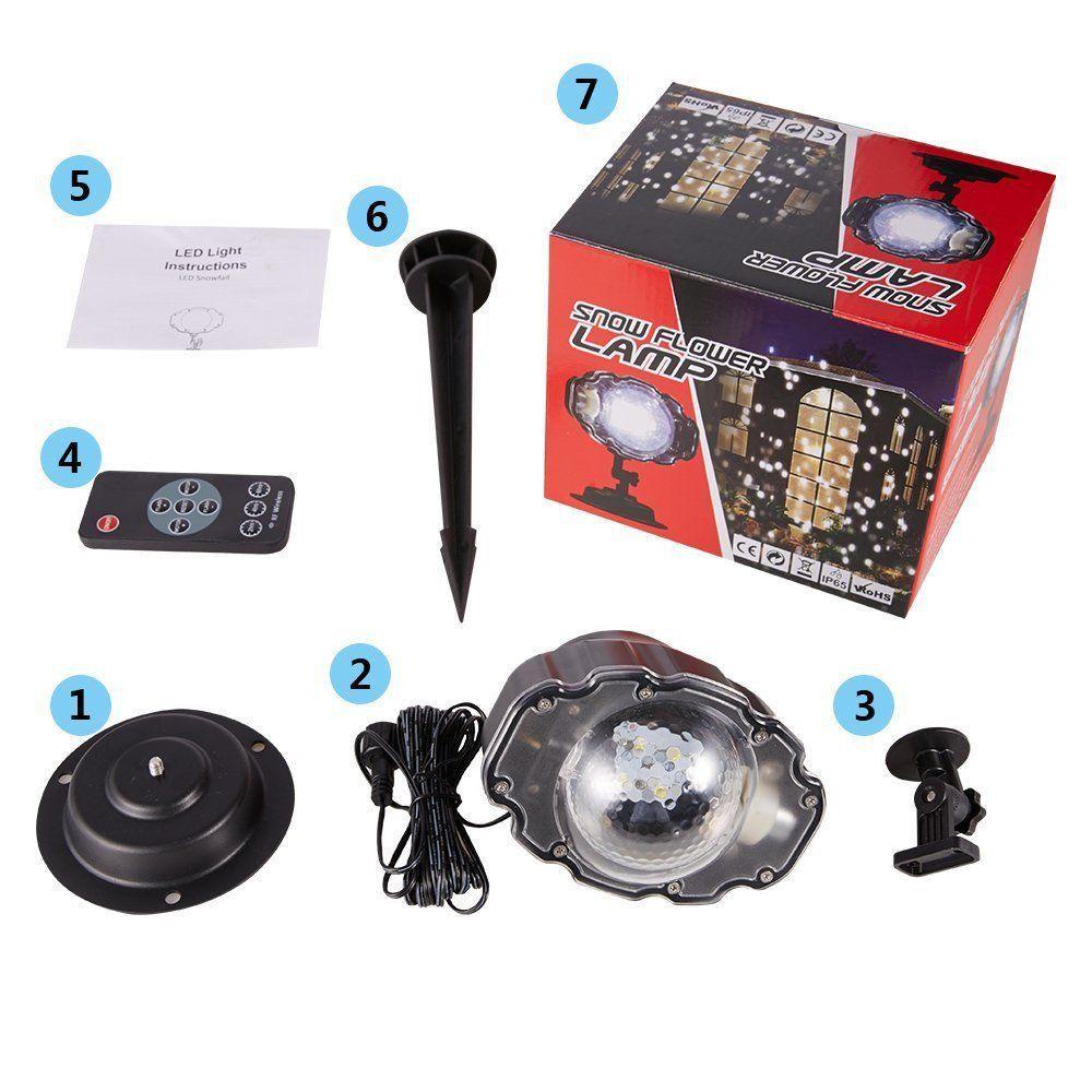 FOREVER Đèn LED Chiếu Tuyết Cho Ngày Giáng Sinh Mới