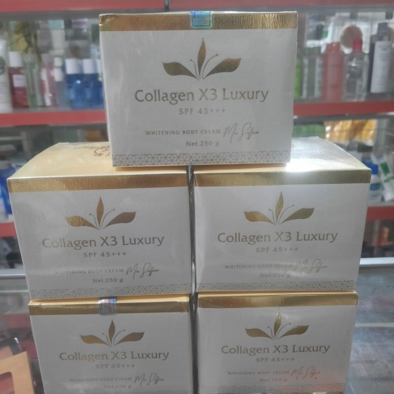 kem dưỡng trắng da toàn thân collagen x3 luxury.