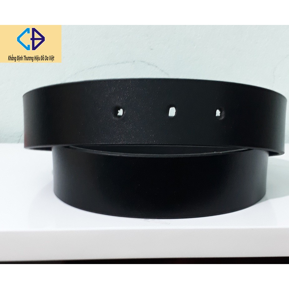 Dây nịt nam da thật cao cấp size rộng đúng 3.3cm dài khoảng 120cm dây đục lỗ thắt lưng nam da bò
