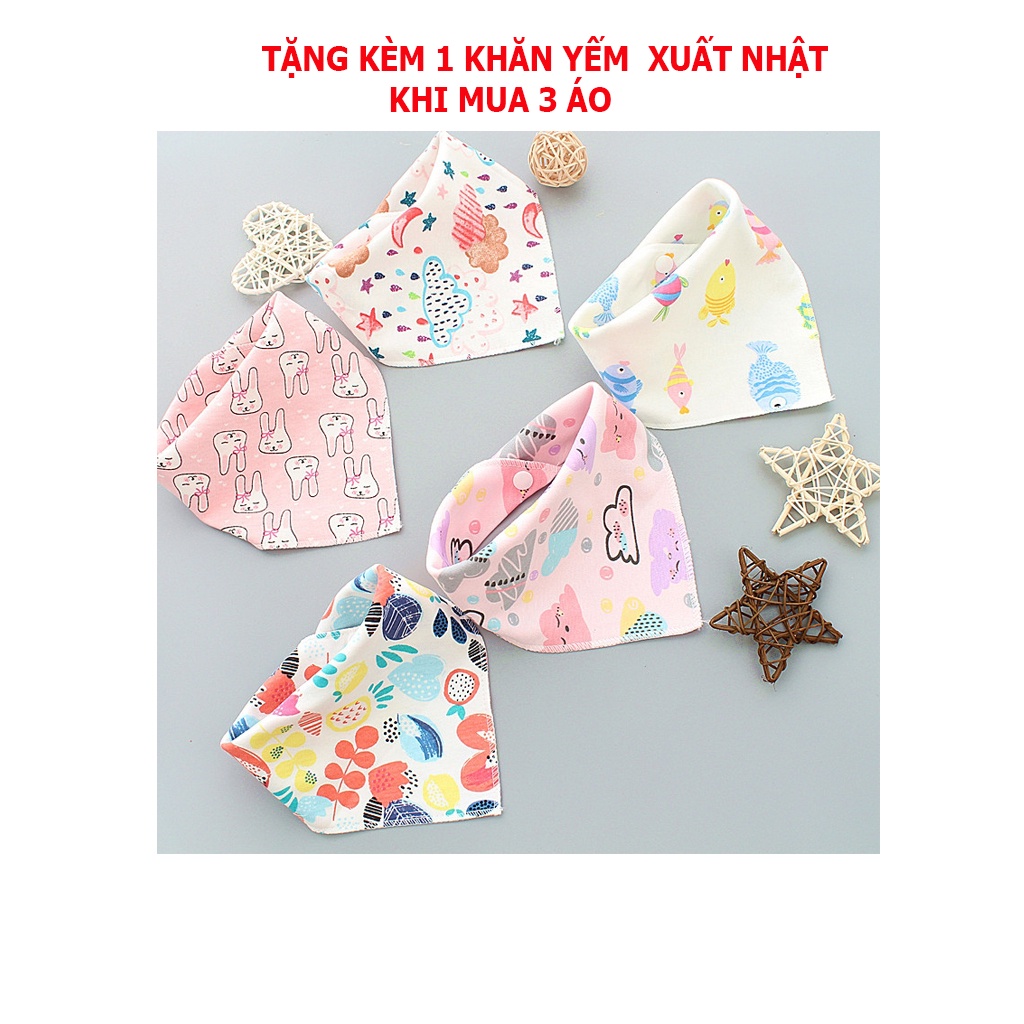 Áo thun bé trai bé gái Áo Phông Ngắn Tay Cotton In Gấu Nổi  Phong Cách Hàn Quốc Cho Bé Trai Bé Gái Size 8-20kg