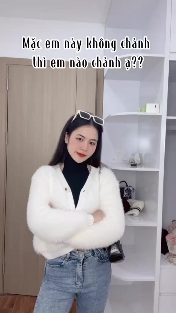 Áo Len Cardigan Phối Lông Sang Chảnh - Hàng Quảng Châu Có Ảnh Thật Kèm Video | BigBuy360 - bigbuy360.vn
