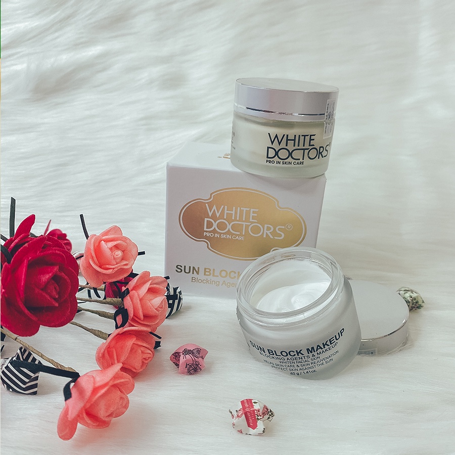 Kem trang điểm trắng da mặt White Doctors - Sunblock Makeup | BigBuy360 - bigbuy360.vn