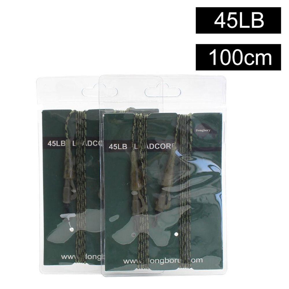 Dây Câu Cá Lõi Chì Fluorocarbon Bện Sợi Chì Thay Đổi Nhanh Chóng