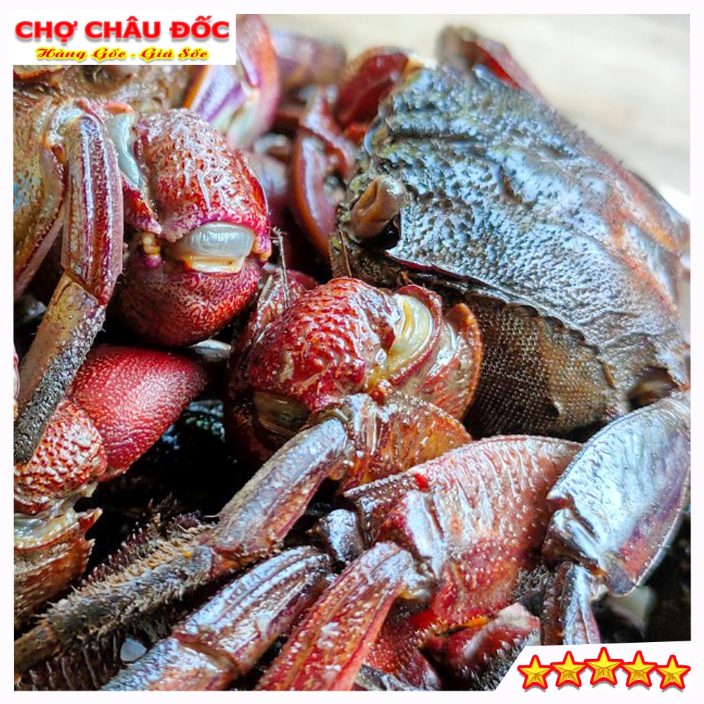 500gr Ba Khía Muối Châu Đốc Nguyên Con Chưa Chế Biến Loại Con Lớn Hàng Lựa