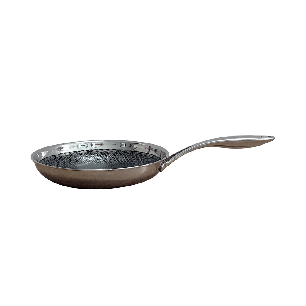 Chảo Tổ ong Black cube Bếp Từ Cào Không Xước KimsCook Hàn Quốc inox 304  - 20cm/22cm/24cm/26cm/28cm/30cm/32cm