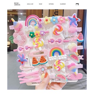 Set 14 Kẹp Tóc Cho Bé và Mẹ