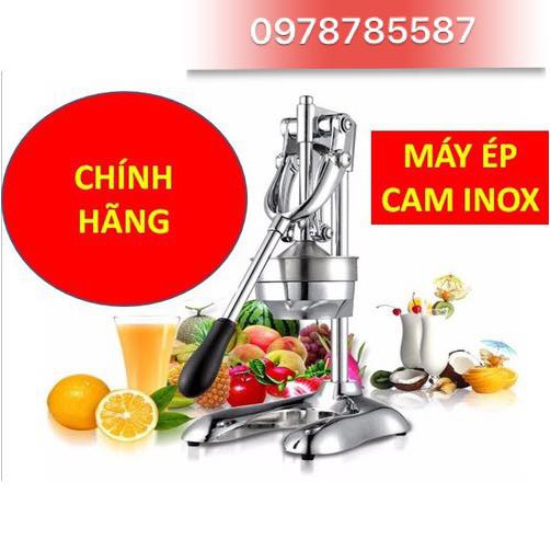 Máy Ép Cam Bằng Tay INOX Loại 6kg (GIÁ SIÊU SỐC)