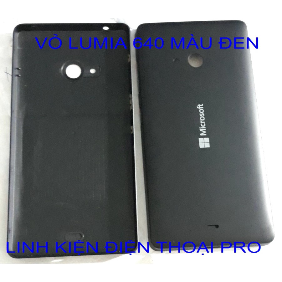 VỎ LUMIA 640 MÀU ĐEN