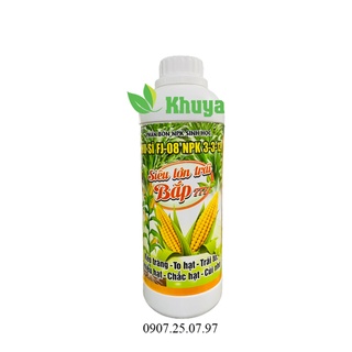 Phân bón npk sinh học siêu lớn trái bắp 777 loại 1 lít