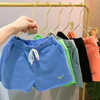 [Hàng Có Sẵn] Quần Short Thể Thao Năm Tấc Giản Dị Dễ Phối Đồ Phong Cách Hàn Quốc Thời Trang Mùa Hè Dành Cho Bé Trai Và Bé Gái 2021