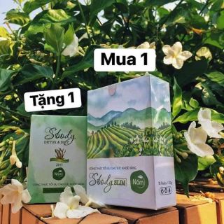 Giảm cân sbody slim tặng detox