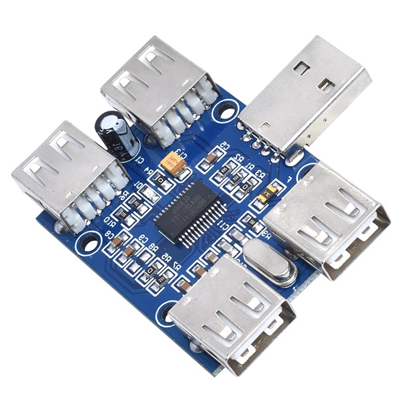 1 Mô Đun Mở Rộng USB 2.0 HUB 4 Cổng USB GL850G Chip USB2.0 HUB 4 Cổng Điều Khiển USB GL850G Chip