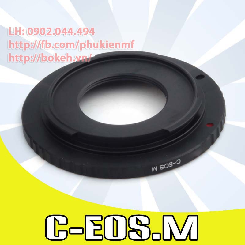 C-EOSM Mount adapter chuyển lens ngàm Cine C sang body Canon M ( C-CANONM EOSM CINE-EOSM CINE-CANONM )