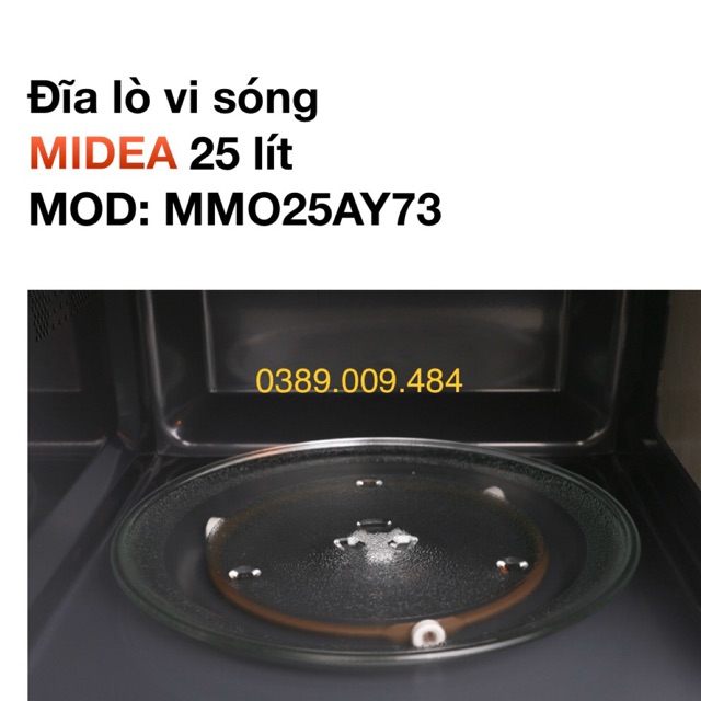 Đĩa lò vi sóng Midea MMO-25AY73 -25 lít