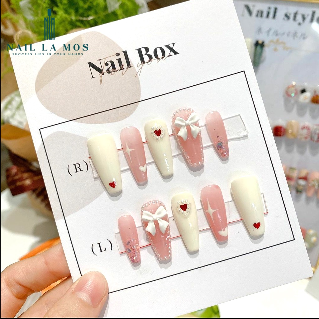 Băng dính tạo fan mi - Dán bảng mẫu nail (Cuộn to)