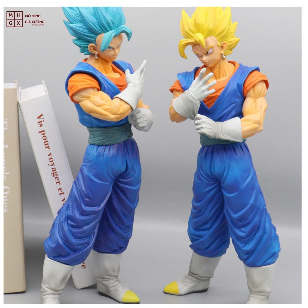 Mô hình Dragon Ball Vegito 3 màu tóc ( xanh , vàng , đen ) , hàng siêu chất cao 32cm , figure mô hình 7 viên ngọc rồng