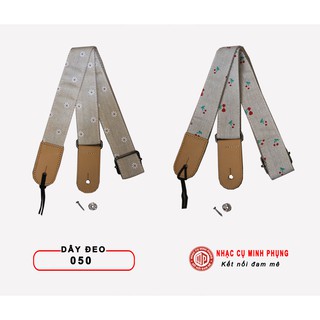 DÂY ĐEO GUITAR 50 VẢI MỀM 2 MẶT