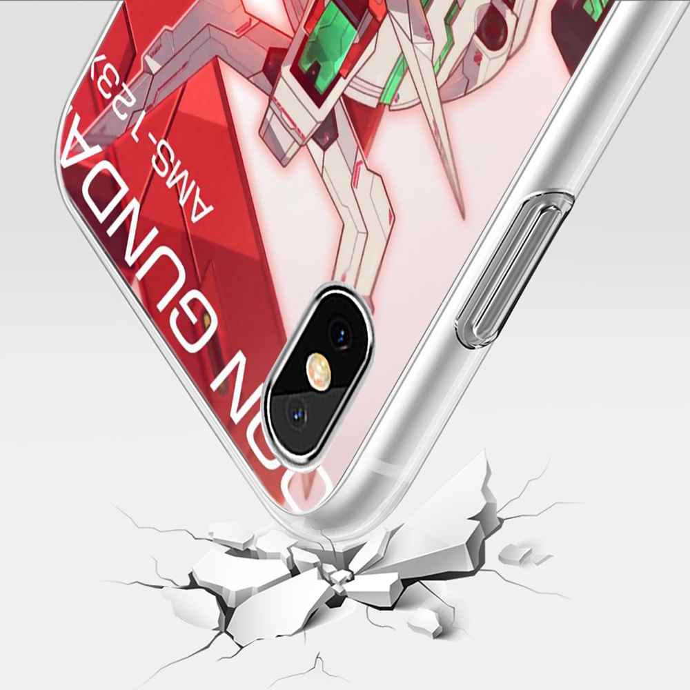 Ốp Điện Thoại Mềm Trong Suốt Hình gundam Số 24ty Cho iphone 5 5s se 2020 6 6s 7 8 plus x