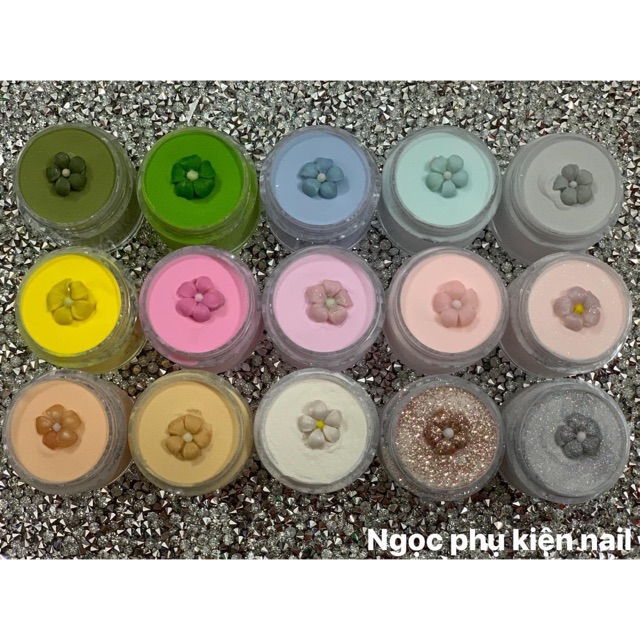 Bột làm hoa, đắp móng hũ 10g