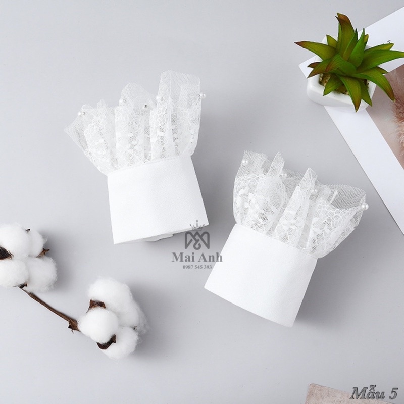 Cổ tay áo chụp ảnh nails