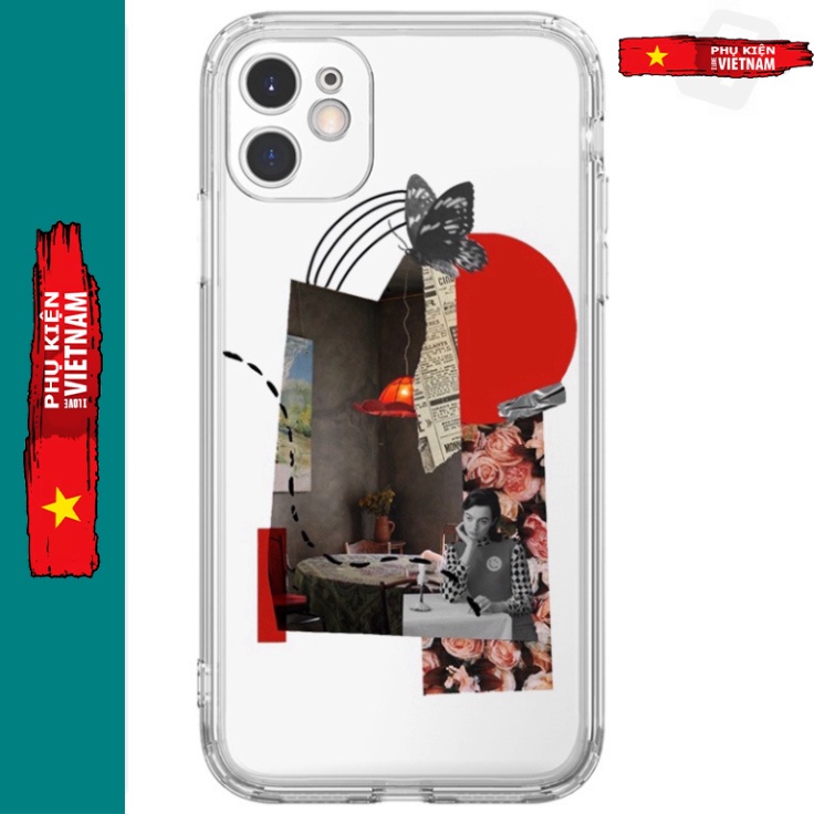 Ốp lưng iphone 6, 6s plus, 7 8 Plus, X, XS, XR, XSMAX, 11 , 12, 13 PROMAX suốt trong quãng BÉ GÁI cute PKVN