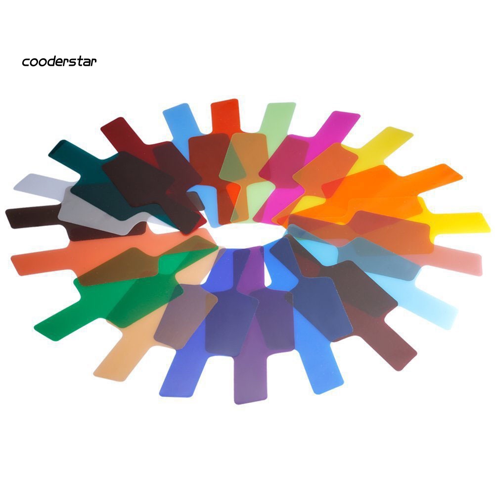 Set 20 Tấm Lọc Màu Sắc Tươi Sáng Chuyên Dụng Cho Máy Ảnh