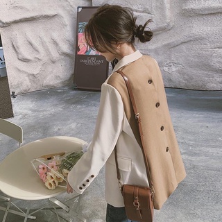 Áo Khoác Blazer Nữ Dáng Suông Phong Cách Hàn Quốc Thời Mẫu Mới Đẹp Mã RB010