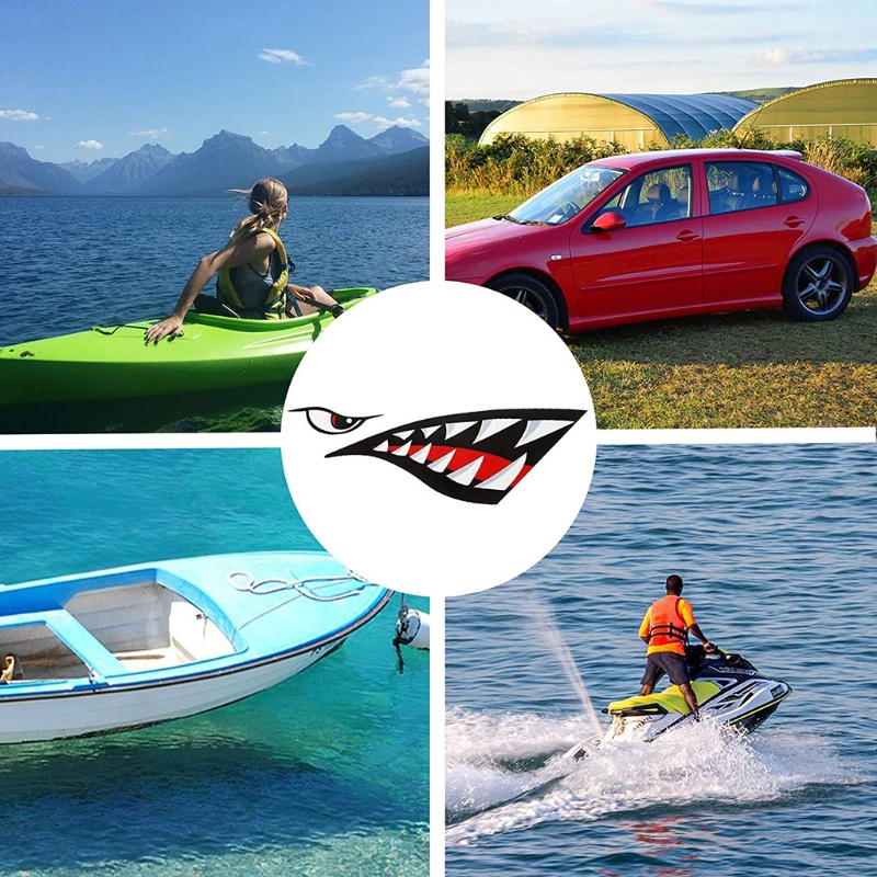 Nhãn Dán PVC Chống Nước Trang Trí Thuyền Kayak