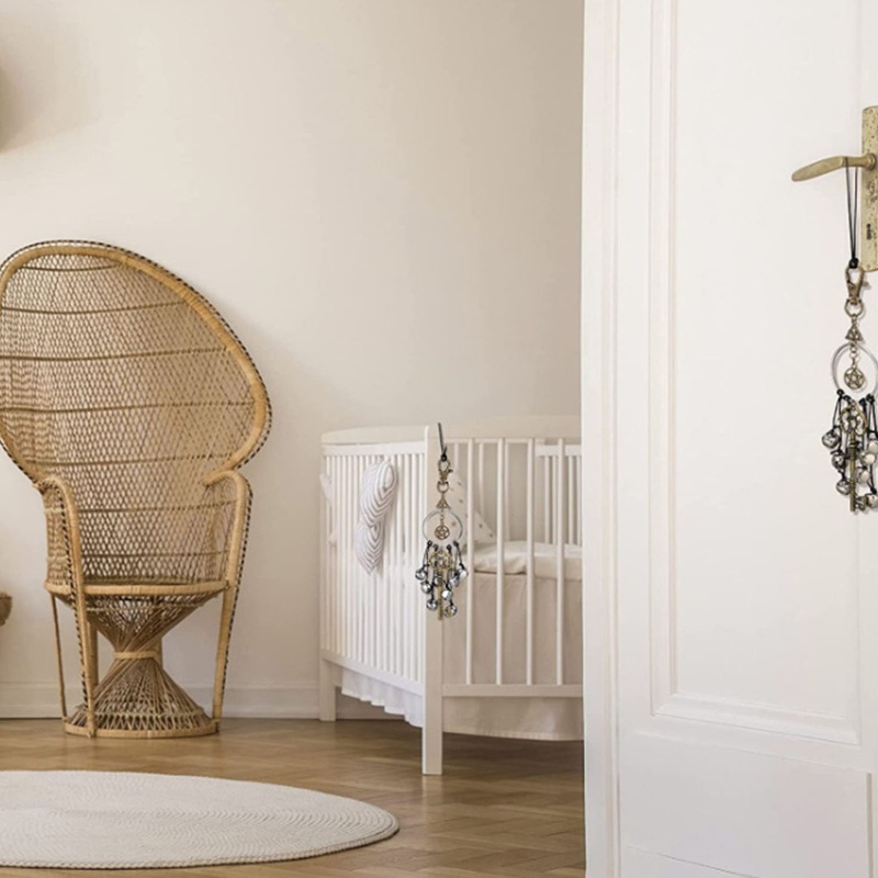 Móc Khóa Gắn Chuông Phong Cách Gothic Bảo Vệ Cho Nam Nữ