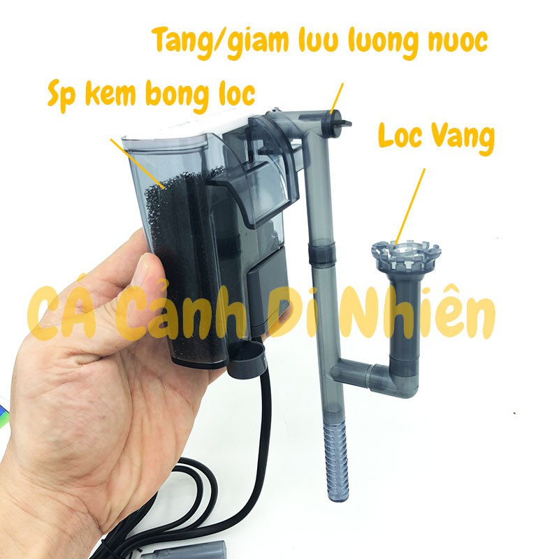 Máy lọc treo thành hồ cá MINI 5W SOBO WP-618H dạng thác nước - Lọc treo WP618H