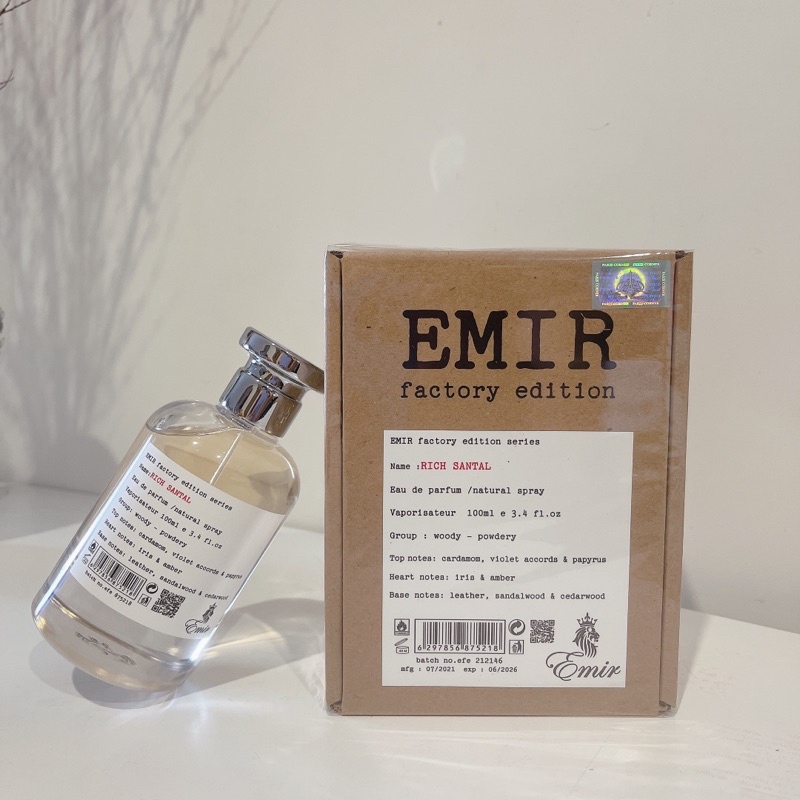 Nước hoa nam chính hãng🚗Free ship🚗Emir Rich Santal