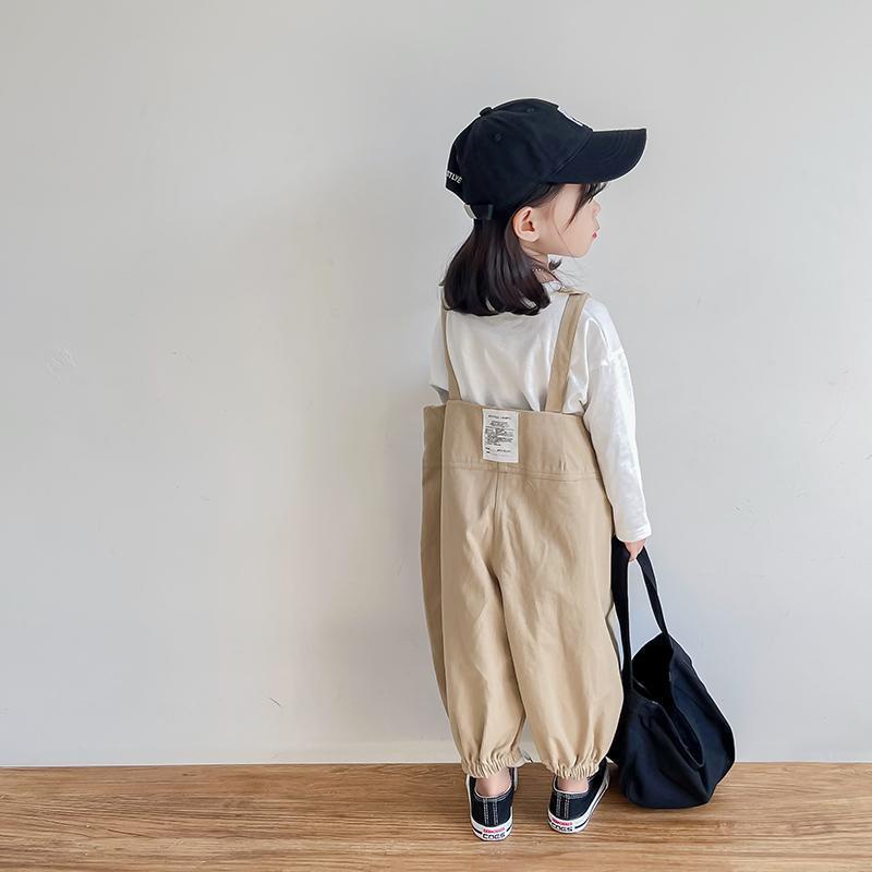 Quần Yếm Dáng Rộng Phong Cách Nhật Hàn Thời Trang Mùa Xuân Mới 2022 Cho Bé Trai Gái