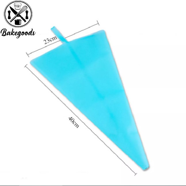 Túi bắt kem silicone, túi tam giác bắt kem trang trí bánh tái sử dụng nhiều lần loại dày đẹp