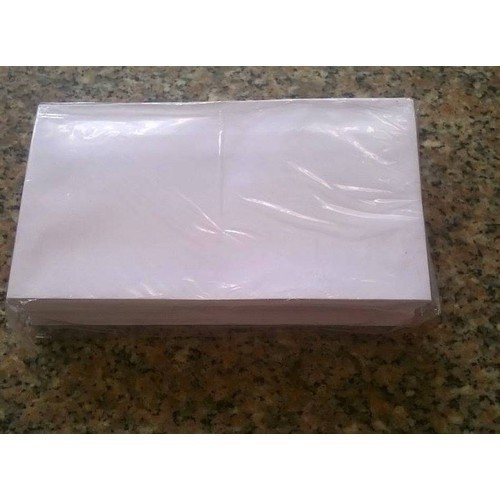 Phong bì trắng A5, A6(22x12) dày đẹp (100 chiếc/tập) Giá xưởng