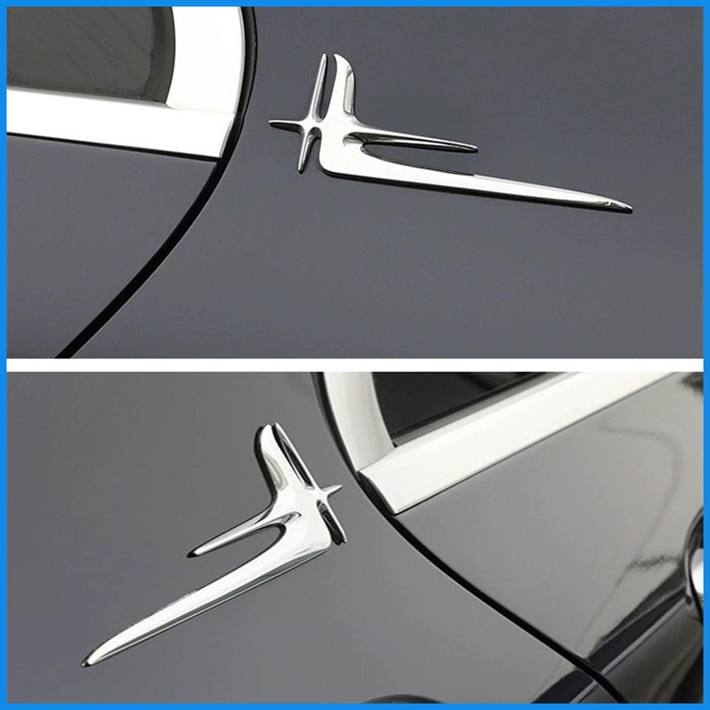 Miếng Dán Trang Trí Bảo Vệ Cạnh Xe Hơi Bằng Kim Loại Crom