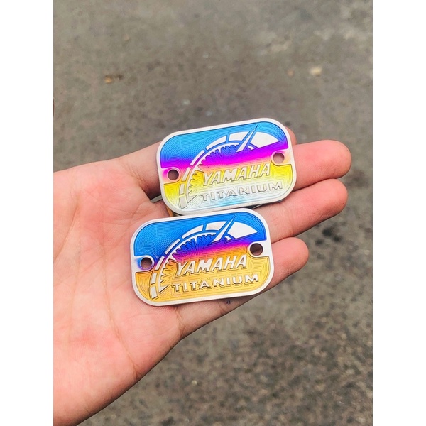 Tem Titan Ốp Nắp Dầu YAMAHA, Có Tặng Kèm Sticker